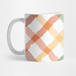 Rainbow Check Mug